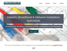 Tablet Screenshot of ablecom.ie